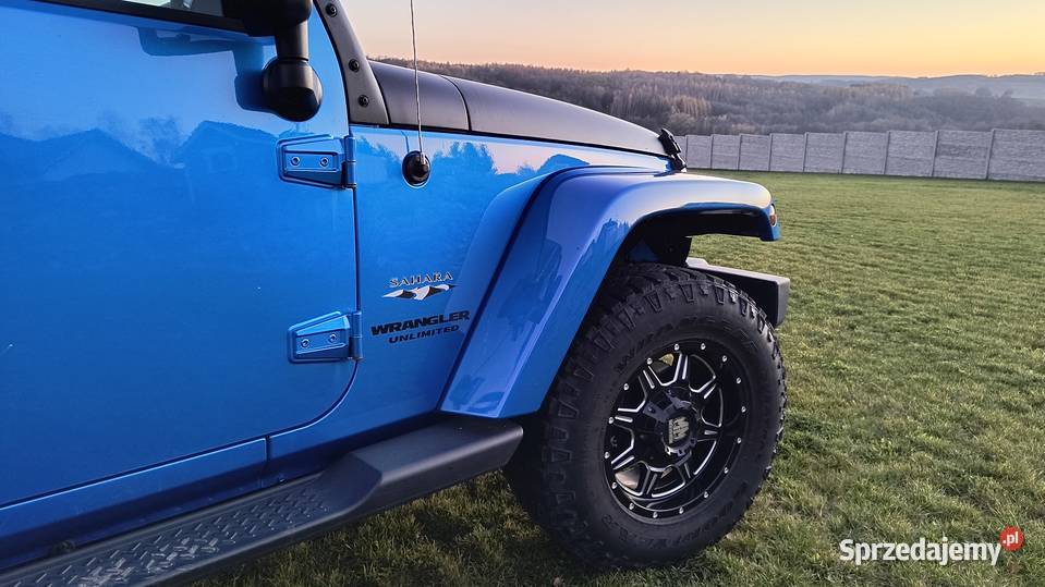 Jeep Wrangler Jeep Wrangler Sahara 36 V6 4x4 nieuszkodzony Wrangler