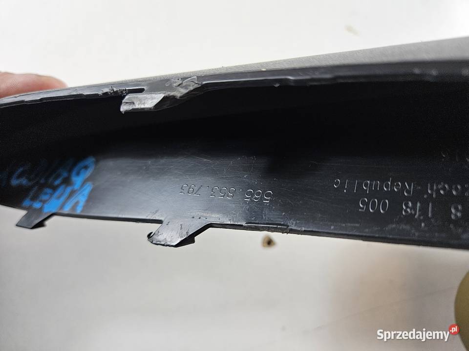 SKODA KODIAQ LISTWA LEWA ZDERZAKA PRZÓD Międzychód