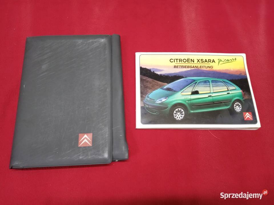 CITROEN XSARA PICASSO Instrukcja Obsługi książka motoryzacja, transport łódzkie Łódź