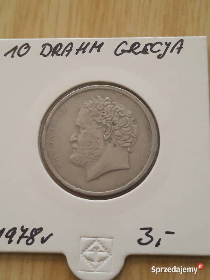 10 Drachm Grecja 1976 1978 i 1982 r Konin