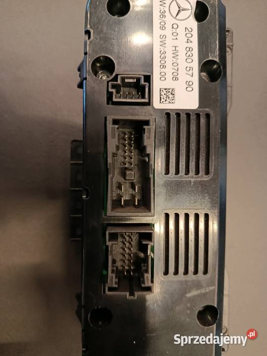 Oryginalny Panel Klimatyzacji Mercedes W204 Parczew