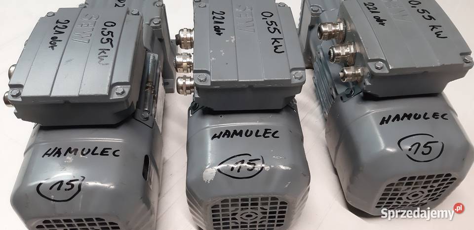 Motoreduktor 055 kW221 obr wielkopolskie Leszno