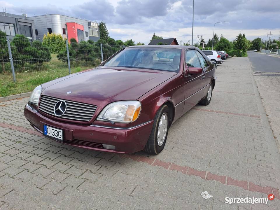 Mercedes W140 CL stara S clasa cupe Wąbrzeźno