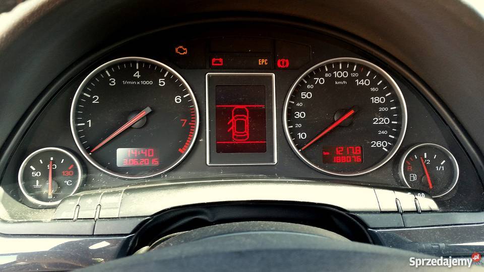 Audi A4 Piękne 100 bezwypadkowe A4 nieuszkodzony Pułtusk