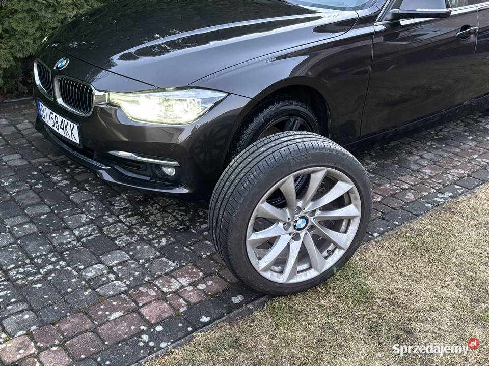 BMW 318i Luxury Line LCI 2017 Bezwypadkowy Skóry centralny zamek Białystok
