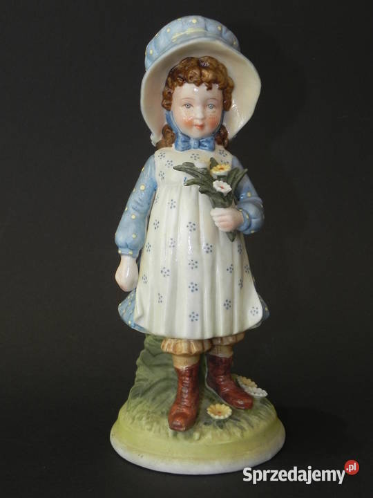 Porcelanowa figurka Holly Hobbie lata70te Środa Wielkopolska