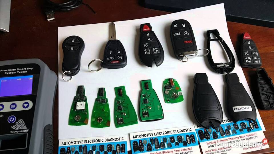 Programowanie Klucza Fobik Chrysler Jeep DODGE dolnośląskie