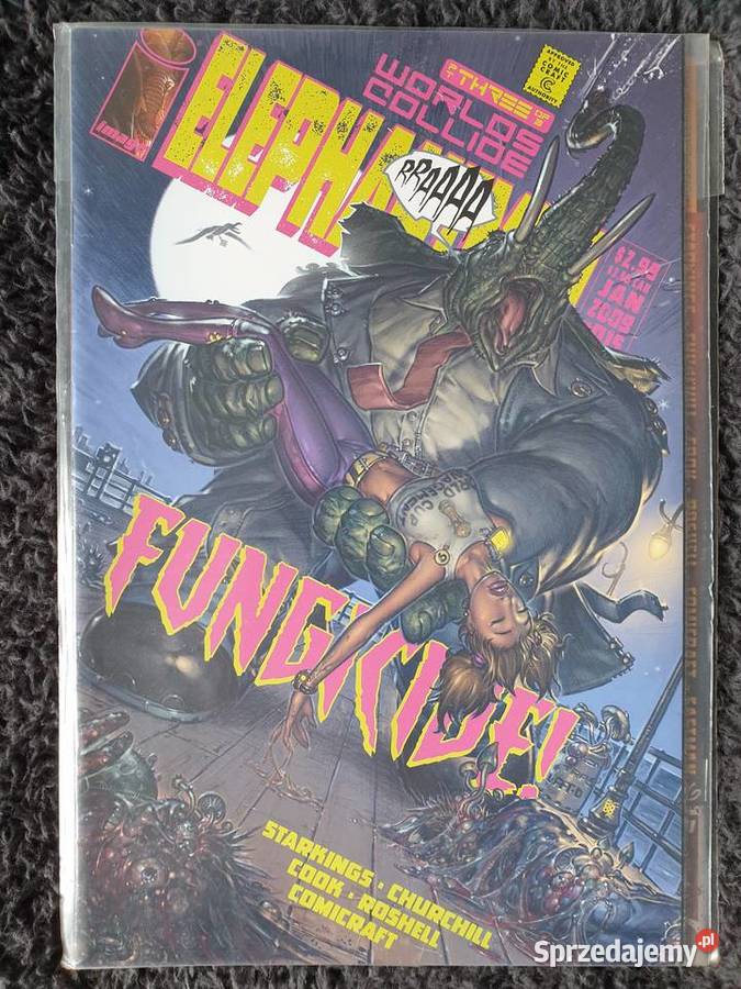 Elephantman miniseria 3 komiksy Image USA