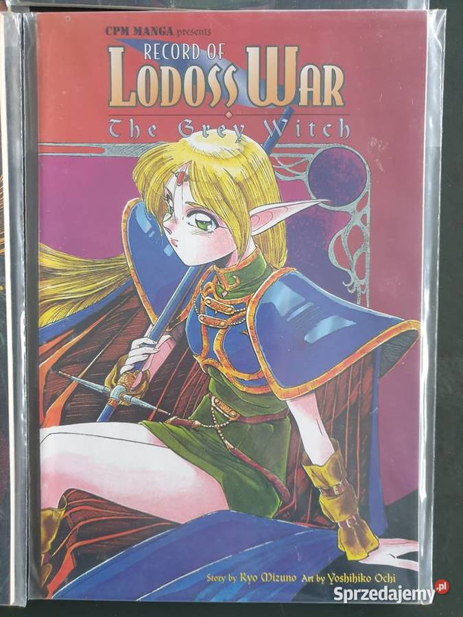 Record Of Lodoss War The Grey Witch 4 komiksy Amerykańskie Gdynia