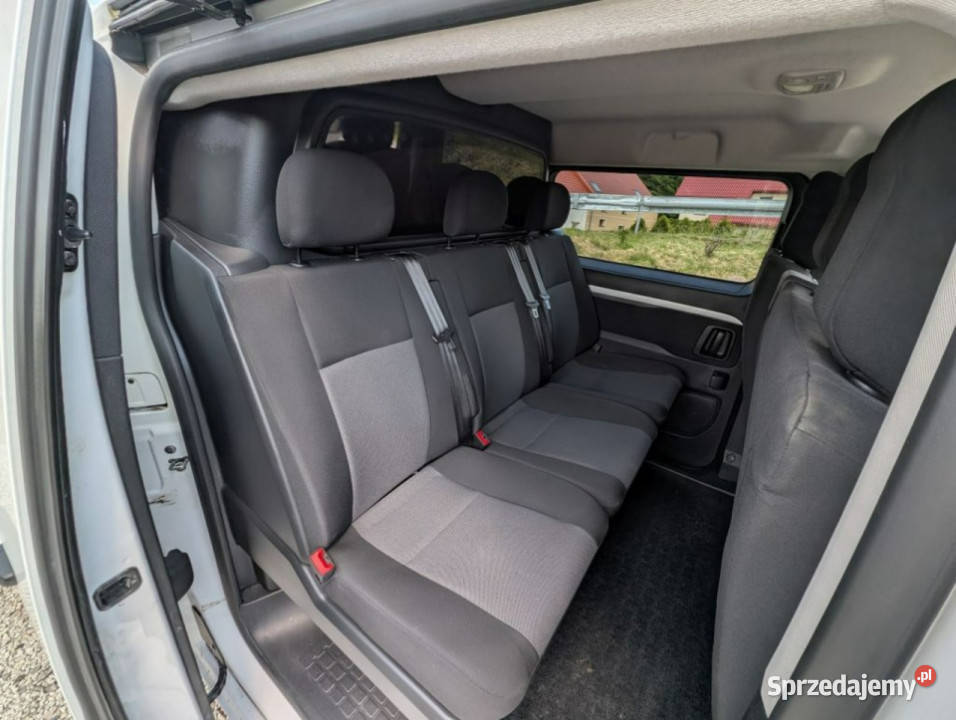 Citroen Jumpy maxi Long 6 osobowy Brygadówka czujnik zmierzchu Kamienna Góra