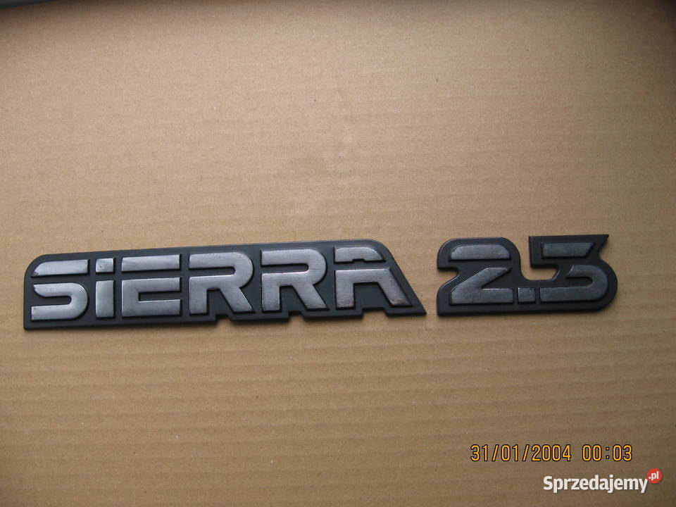 Ford Sierra 23 napis emblemat auto klasyk PRL Przemyśl sprzedam
