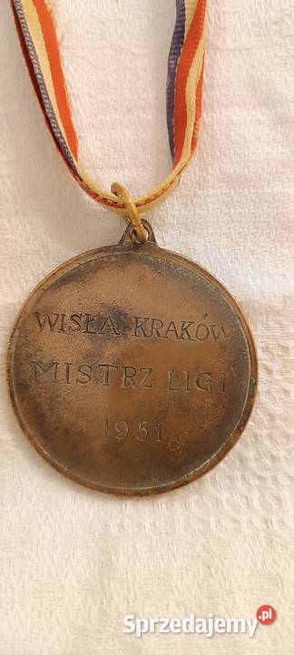 Medal okolicznościowy Wisła Kraków mistrzostwa