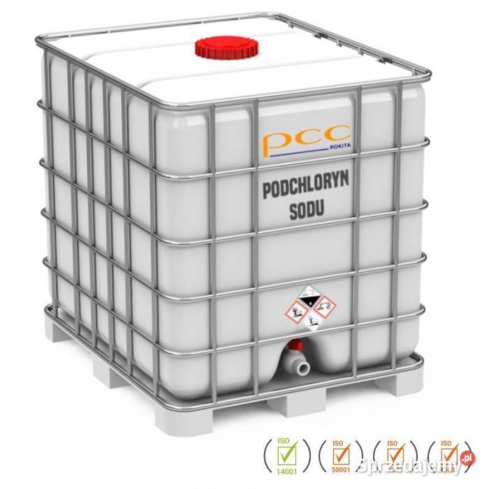 Podchloryn sodu mauzer 1100 15 chloran sodu Poznań