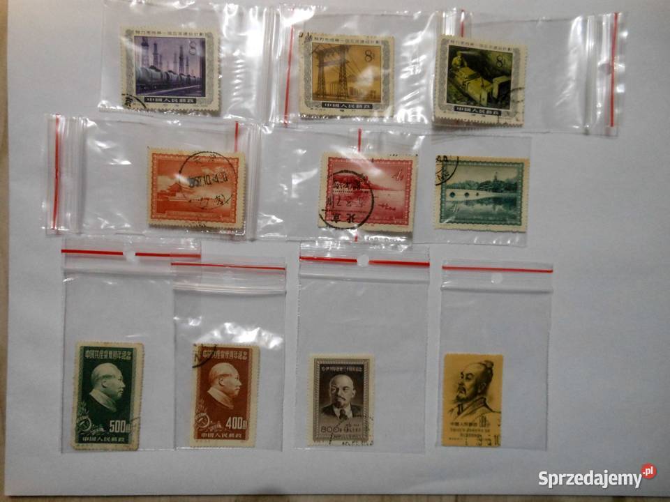 Ciekawe chińskie znaczki warmińsko-mazurskie