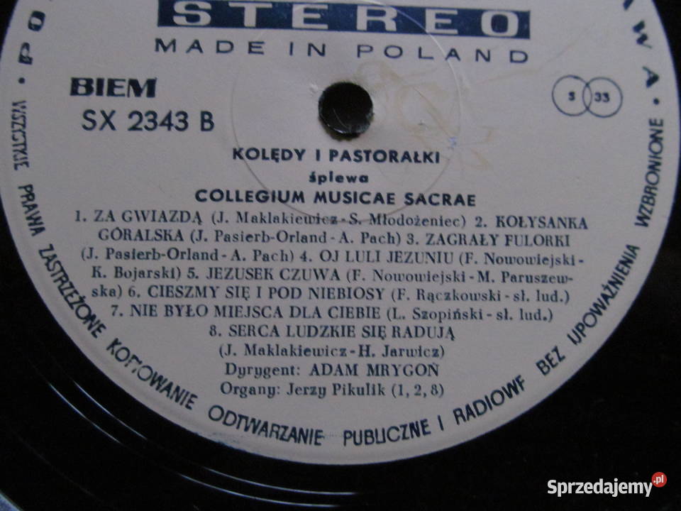 Kolędy polskie zestaw 3 płyt 1 płyta Lublin sprzedam