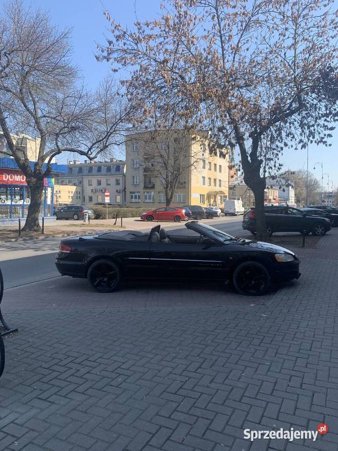 Chrysler sebring cabrio manual Siedlce sprzedam