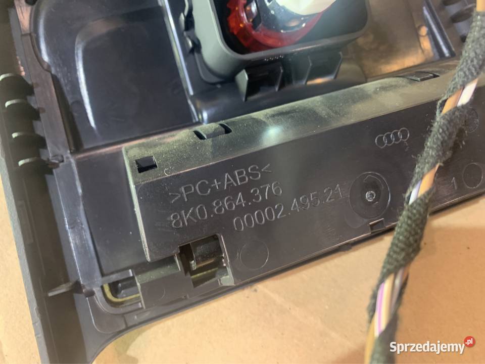 8K0864376 obudowa tunelu środkowego audi a4 b8 osobowe Szczecin