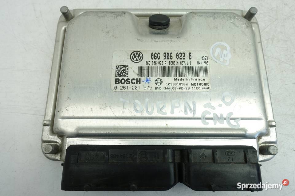 VW Touran 20 FSI KOMPUTER SILNIKA sterownik lubelskie Rudka