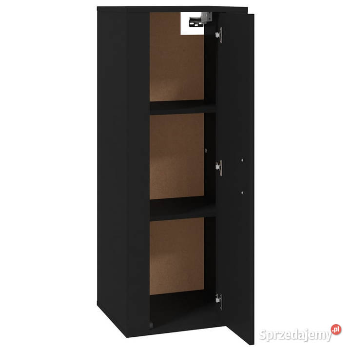 Wisząca szafka telewizyjna czarna 40x345x100 Warszawa sprzedam