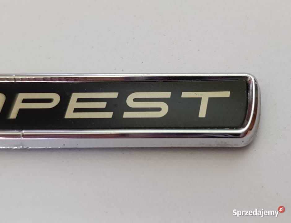 Napis emblemat Pontiac Tempest Lipno