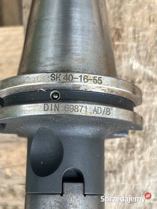 Oprawka frezarska KWF SK40 z głowicą 55 mm DIN Tuliszków sprzedam