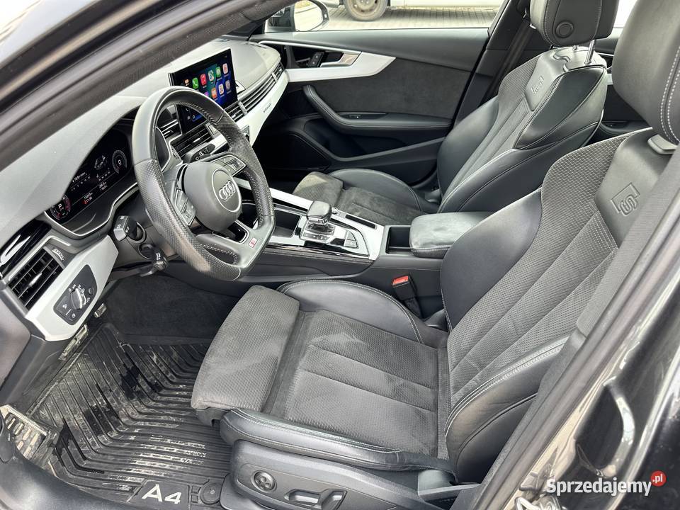 Audi A4 b9 lift 2020 Premium Plus Sline Black Świdnik