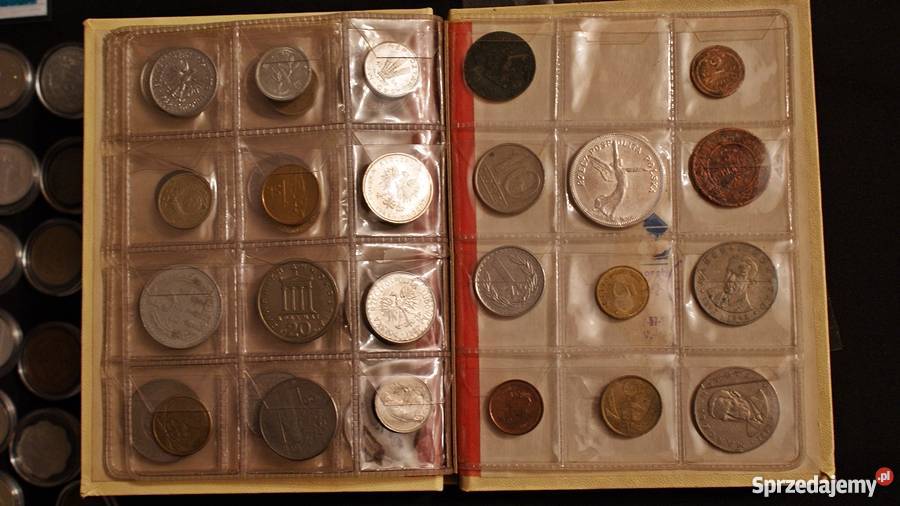 Kolekcja monet zbiór numizmatów kolekcjonera Kalisz sprzedam