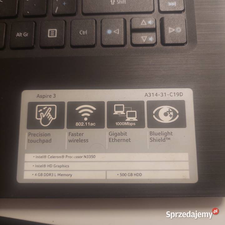 Laptop acer Acer Kalisz