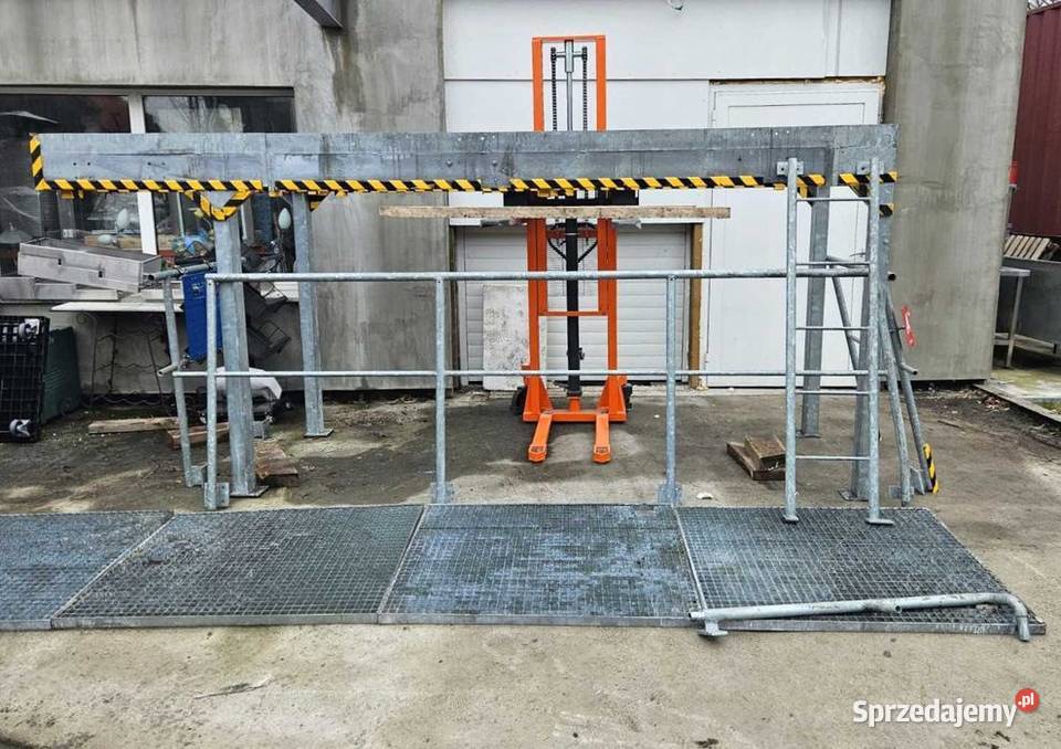 Solidny podest stalowy ocynkowany 418122185 z Góra