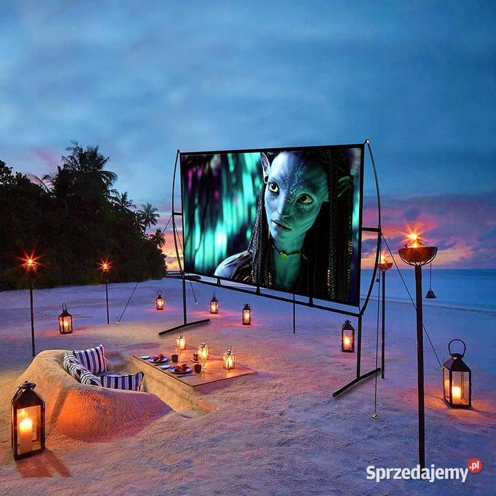 EKRAN PROJEKCYJNY ZE STOJAKIEM GETCO TECH PRO sprzedam
