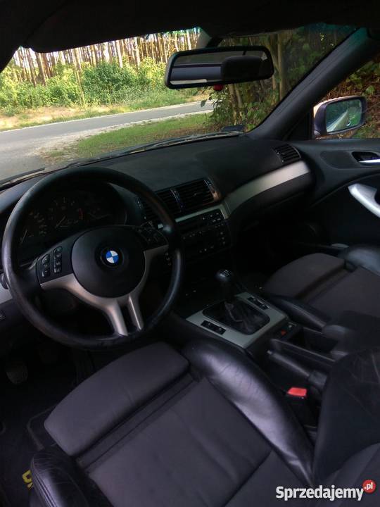 Złote BMW E46 Coupe LPG Samochody osobowe