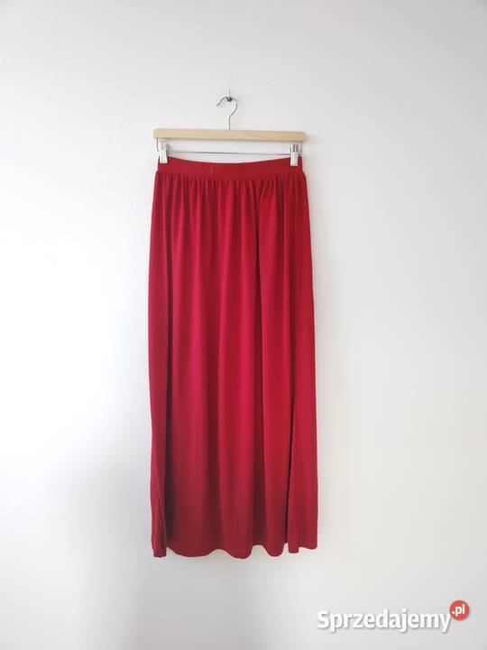 Czerwona spódnica Maxi Marks Spencer 36 38 Jasło
