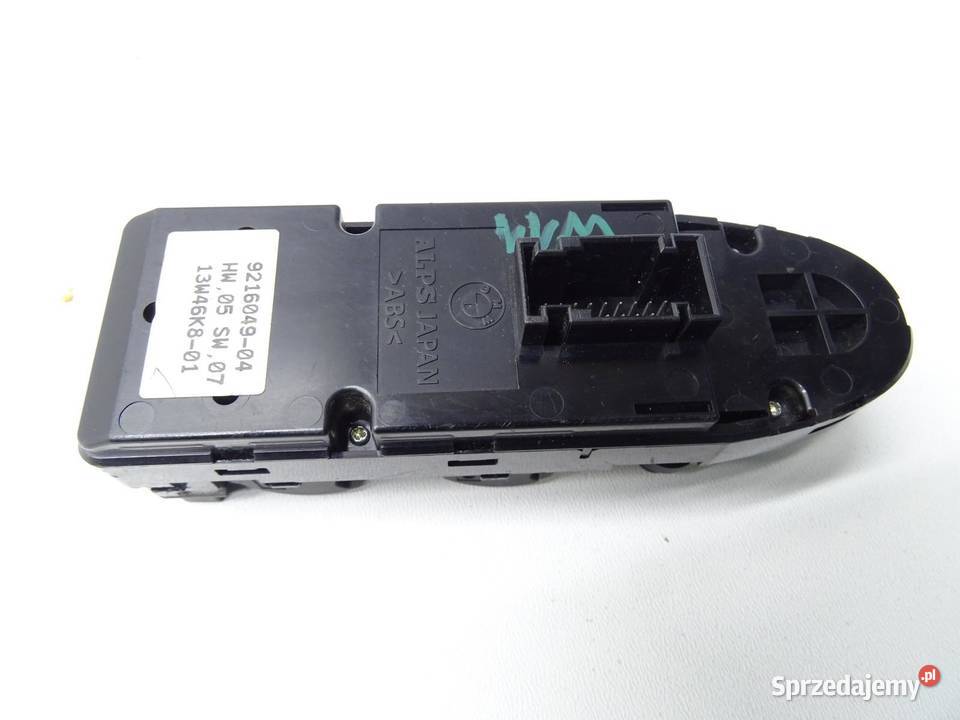PRZEŁĄCZNIK PANEL SZYB LUSTEREK LEWY 9216049 BMW sprzedam