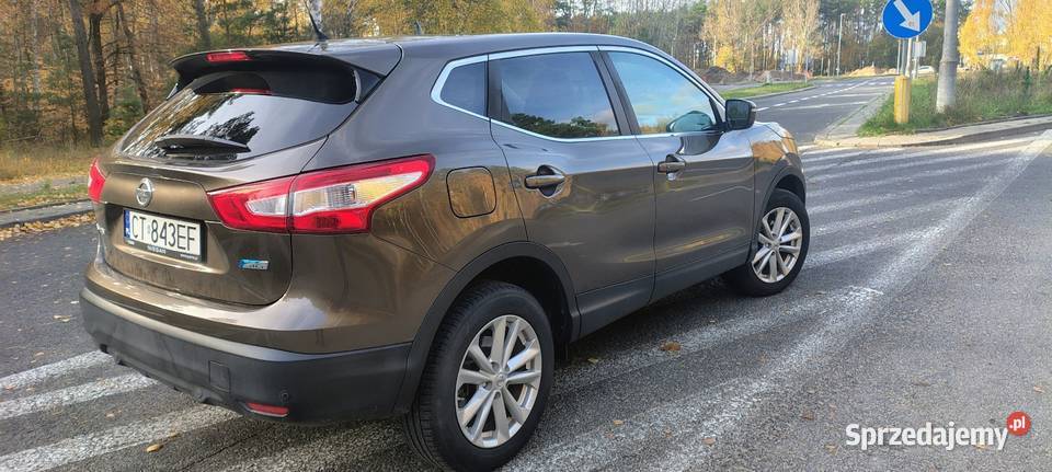 Nissan Qashqai j11 15dci ładny stan nieuszkodzony Toruń