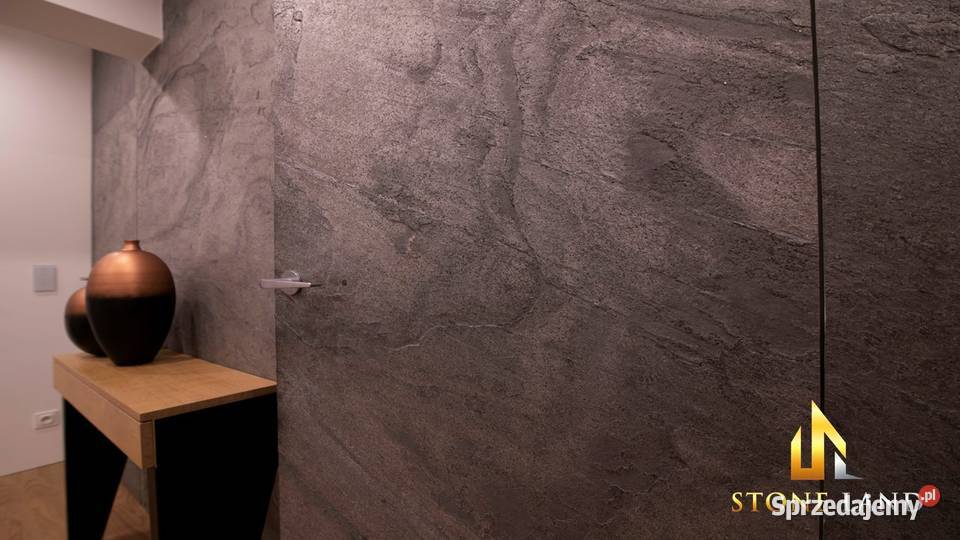 Elewacyjna fornir kamienny antracytowy Silver zewnętrzne zachodniopomorskie Szczecin