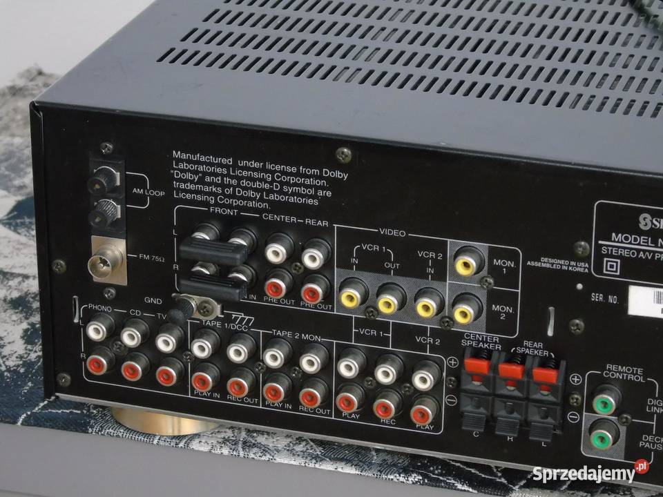 Wzmacniacz z radiem Sherwood RV5030 sprawny 500 podkarpackie Jasło