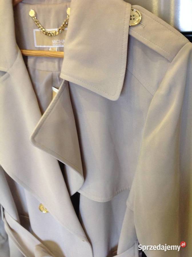 Płaszcz Prochowiec Damski MICHAEL KORS M Nowy Nowa Sól