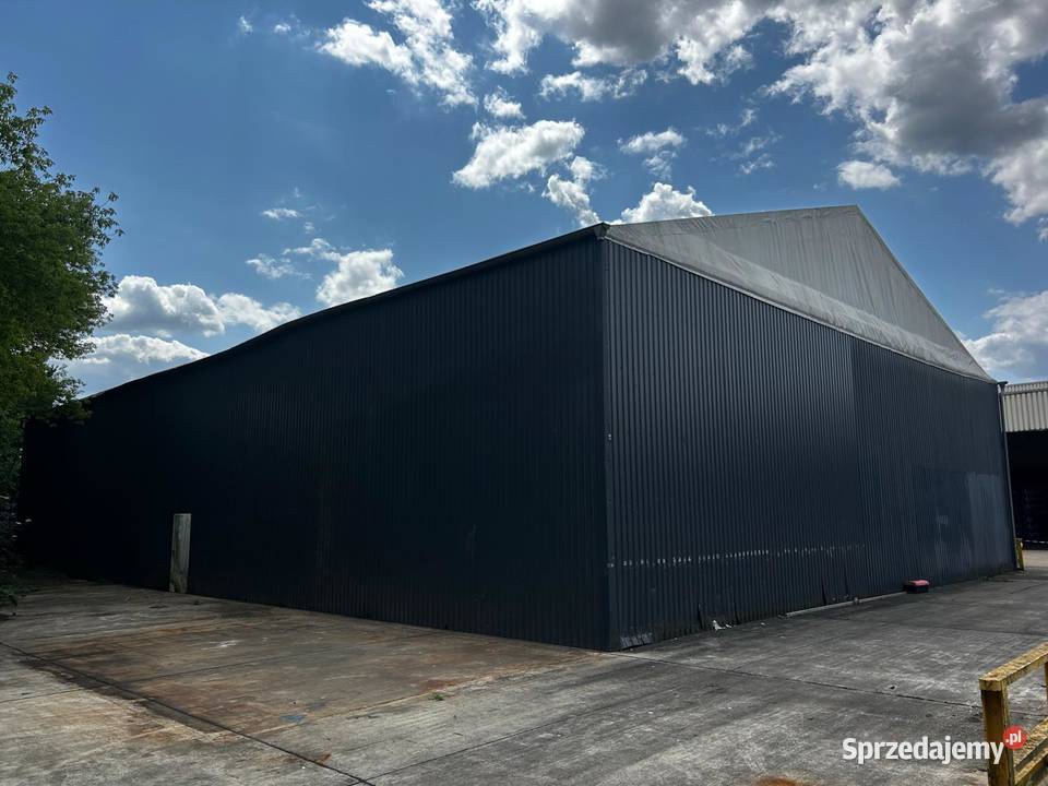 Hala Namiotowa 600m2 SOLIDNA Garaż Gotowa do opolskie Bzinica Nowa