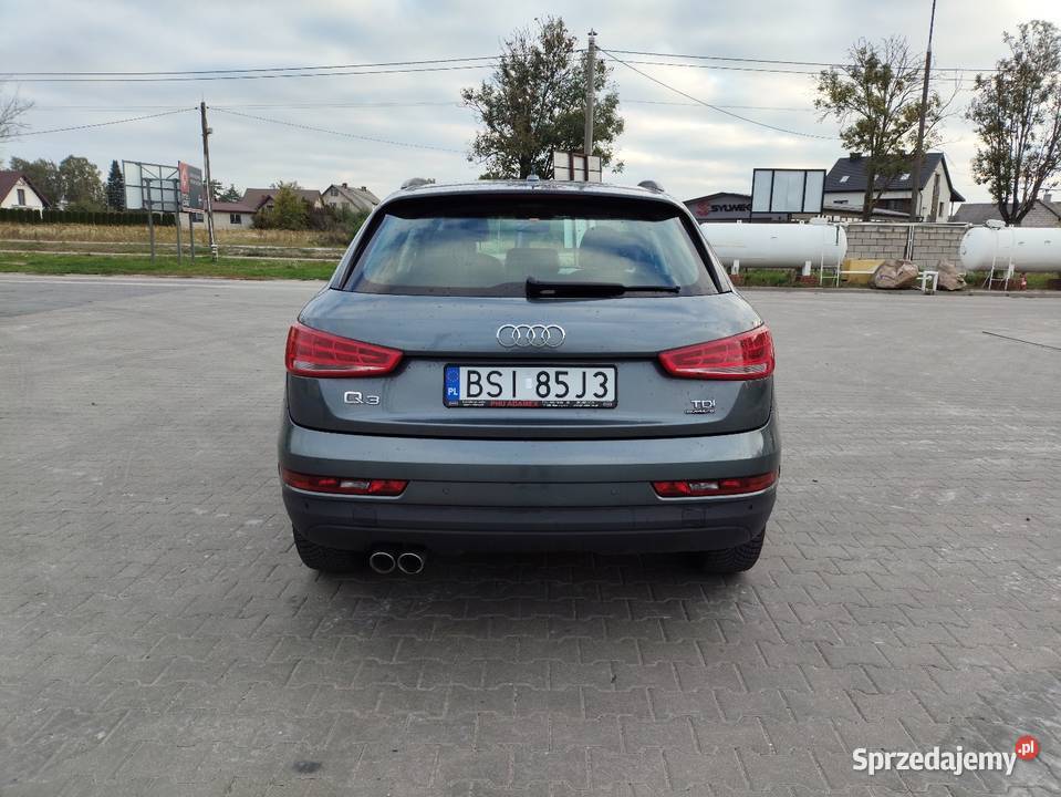 Audi Q3 20 TDI Stan Bezwypadkowy Q3 Motoryzacja Siemiatycze