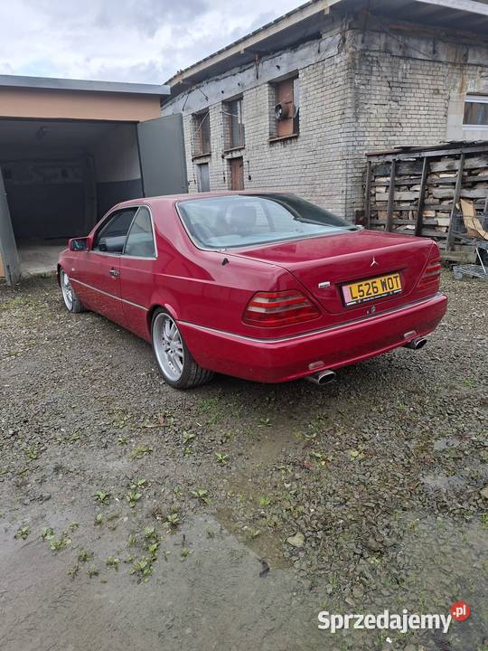 Mercedes Benz W140 CL500 S500 coupe 320 Anglik Mercedes-Benz Sanok