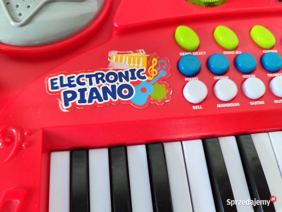 Elektryczny Keyboard Pianino One Two Fun Katowice sprzedam