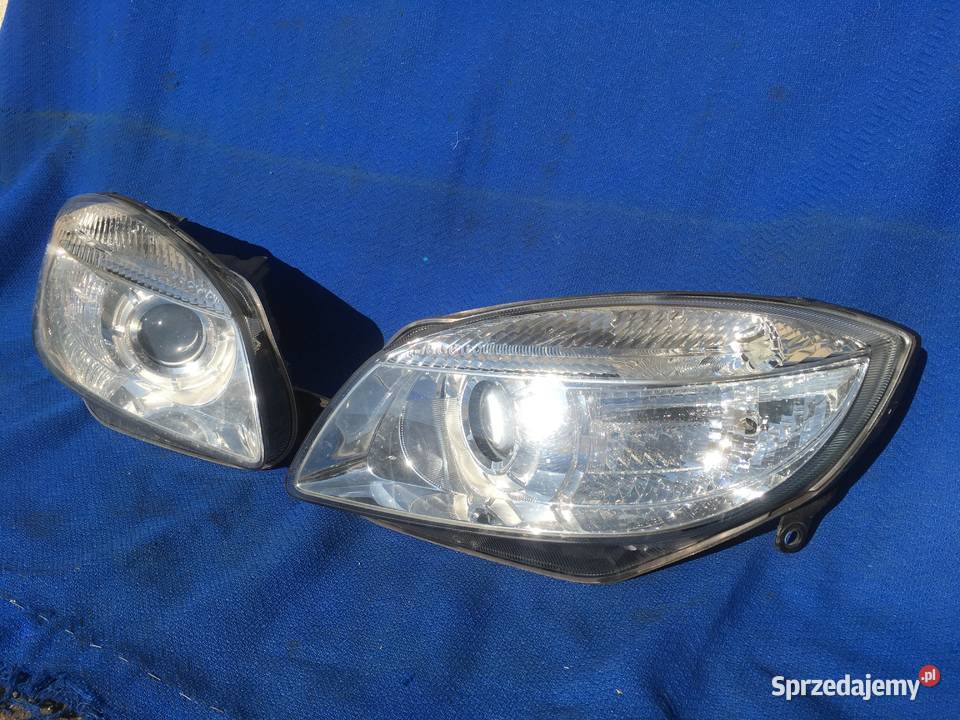 Lampy Skoda Fabia II 07 10 BI HALOGEN HELLA sprzedam