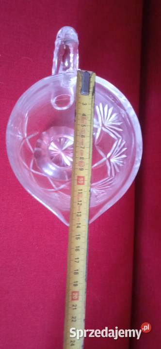 Kryształ z okresu PRLu dolnośląskie Świdnica