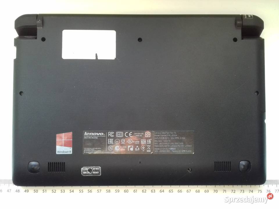 Laptop dotykowy lenovo IdeaPad Flex 10 SSD 32GB IBM/Lenovo Bydgoszcz