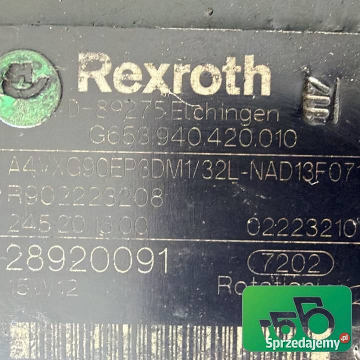 Przekładnia E653630010030 AGCO Rexroth