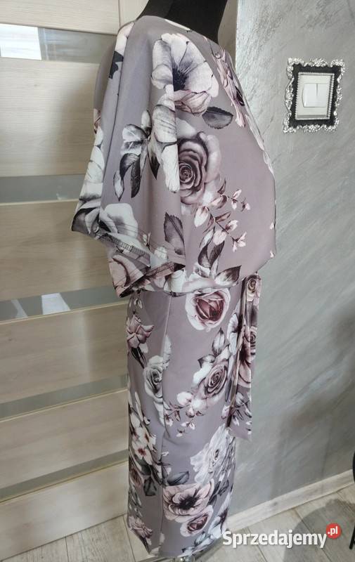 Sukienka w kwiaty okolicznościowa Chorzów