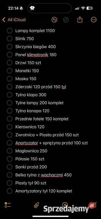 Części do Forda Focusa mk2 przed liftingiem łódzkie Sieradz
