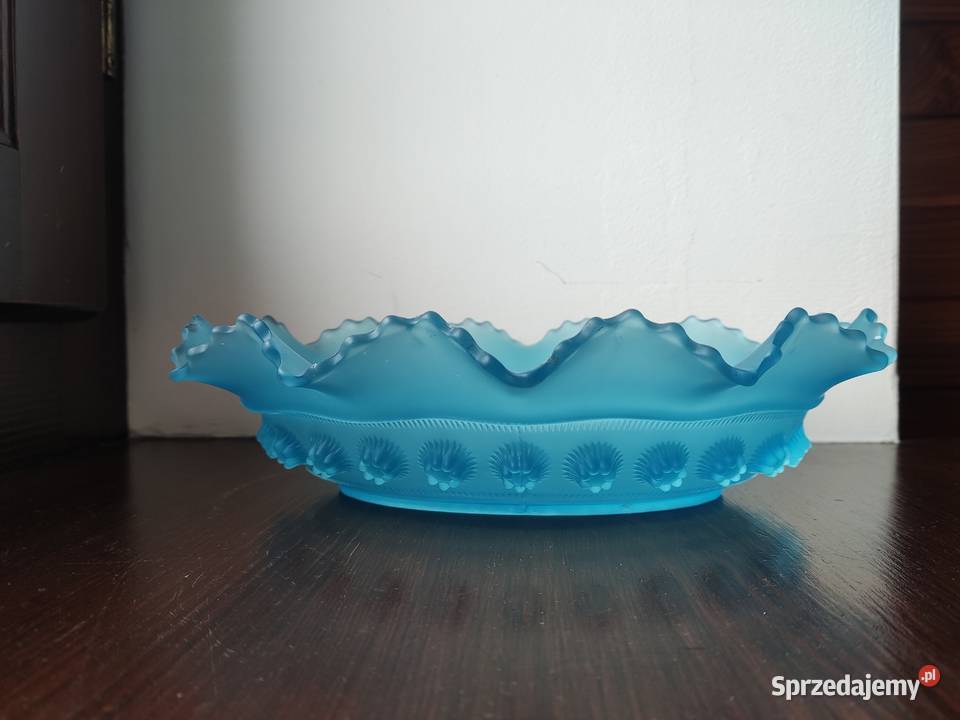 Davidson owalna szklana patera Blackberry Prunt Kraków sprzedam