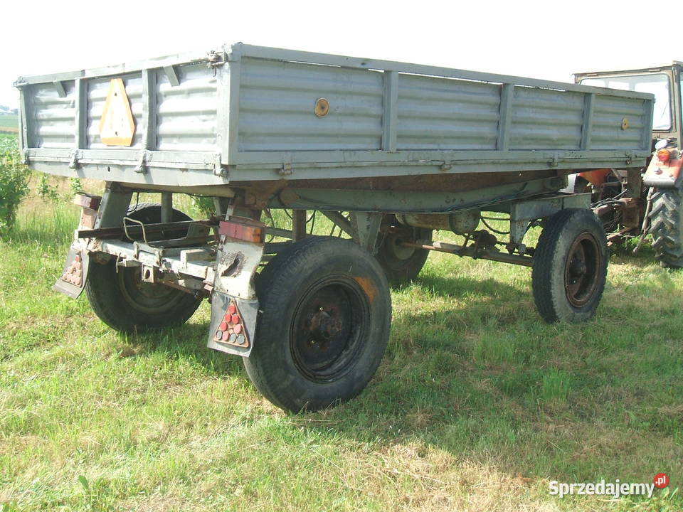 Przyczepa wywrotka 3 strony D47 ładowność 45 t Lublin