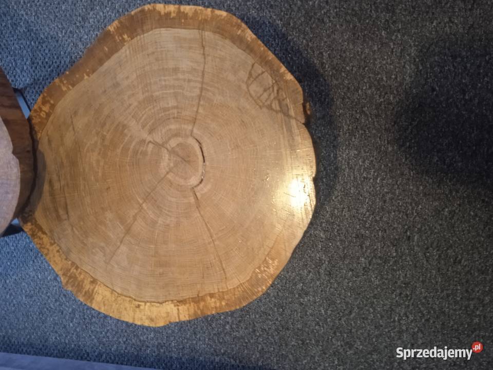 Stolik kawowy z plastra dębu Meble łódzkie Wieluń